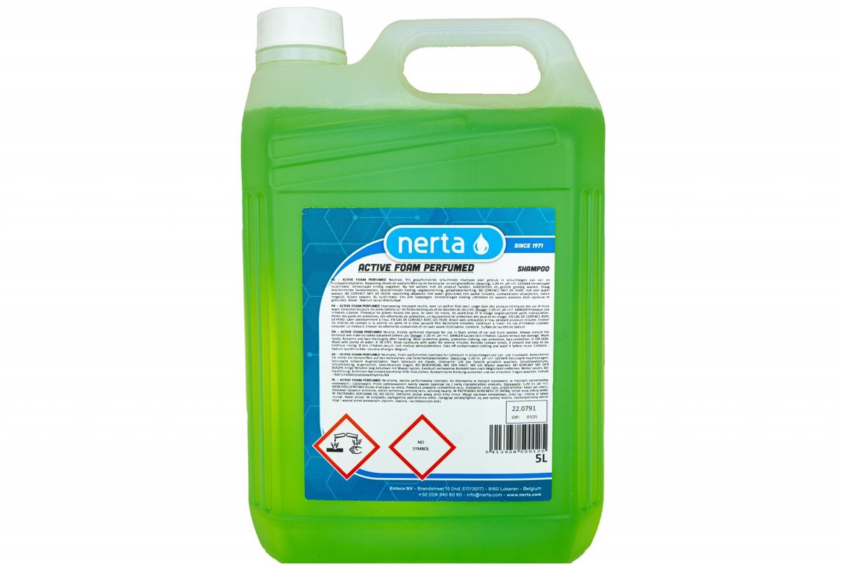 nerta active foam perfumed -  5 liter